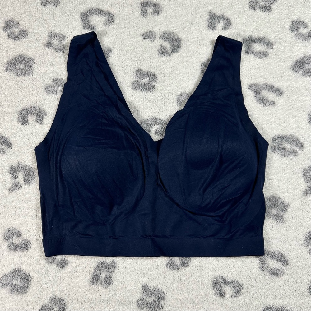 SOMA navy blue enbliss bralette XXL